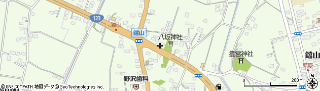 栃木県宇都宮市鐺山町411周辺の地図