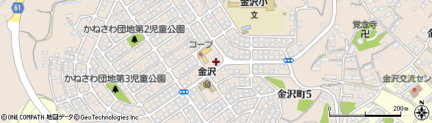 日立金沢団地内郵便局 ＡＴＭ周辺の地図