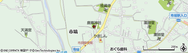 鹿嶌神社周辺の地図