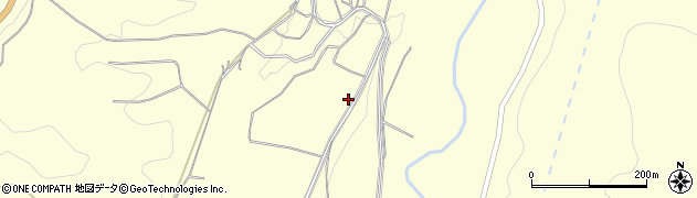 群馬県吾妻郡長野原町与喜屋965周辺の地図