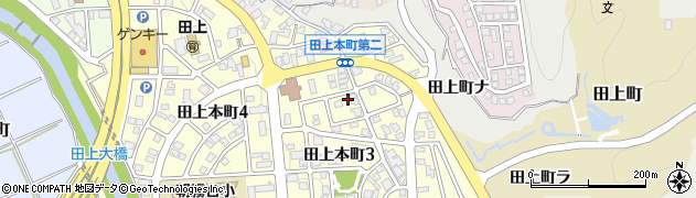 石川県金沢市田上本町９の周辺の地図