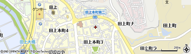 石川県金沢市田上本町（９の）周辺の地図