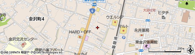 茨城県日立市金沢町1丁目16周辺の地図