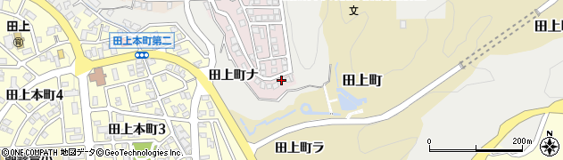 石川県金沢市田上新町443周辺の地図