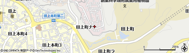 石川県金沢市田上新町410周辺の地図