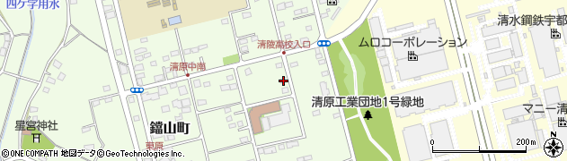 栃木県宇都宮市鐺山町1987周辺の地図