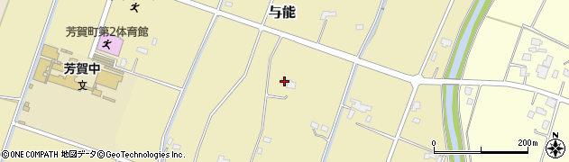 栃木県芳賀郡芳賀町与能1697周辺の地図