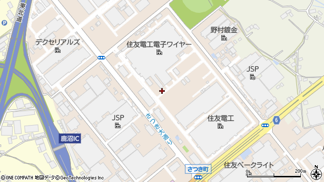 〒322-0014 栃木県鹿沼市さつき町の地図