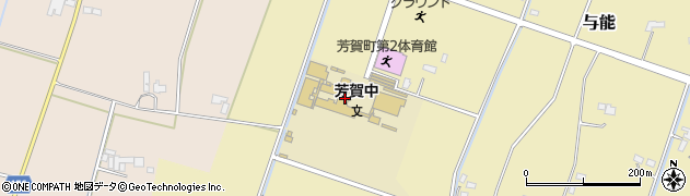 栃木県芳賀郡芳賀町与能855周辺の地図