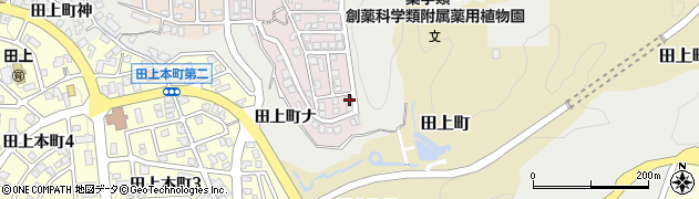 石川県金沢市田上新町405周辺の地図