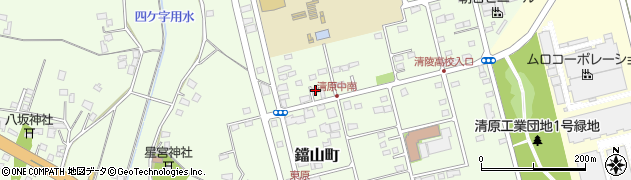 栃木県宇都宮市鐺山町2069周辺の地図