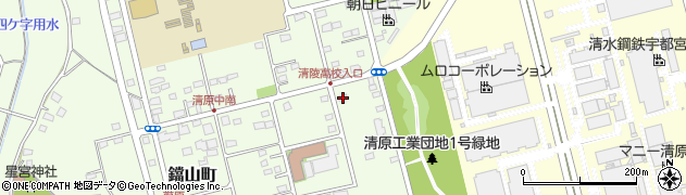 栃木県宇都宮市鐺山町1964周辺の地図