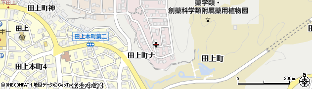 石川県金沢市田上新町400周辺の地図