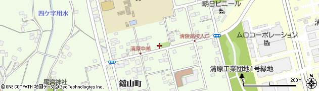 栃木県宇都宮市鐺山町2074周辺の地図