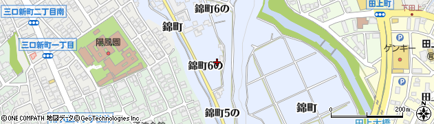 石川県金沢市錦町６の181周辺の地図