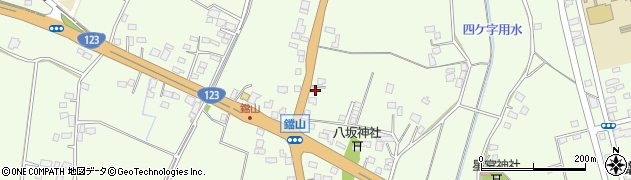 栃木県宇都宮市鐺山町362周辺の地図