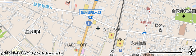 茨城県日立市金沢町1丁目13周辺の地図
