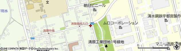 栃木県宇都宮市鐺山町1965周辺の地図