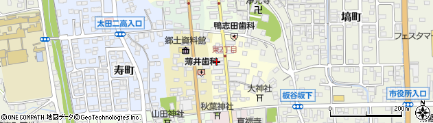 茨城県常陸太田市東二町2229周辺の地図
