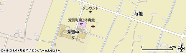 栃木県芳賀郡芳賀町与能1748周辺の地図