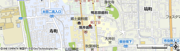 茨城県常陸太田市東二町2230周辺の地図