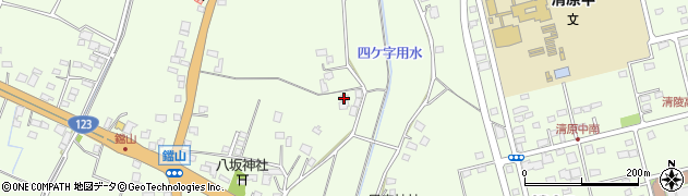 栃木県宇都宮市鐺山町373周辺の地図