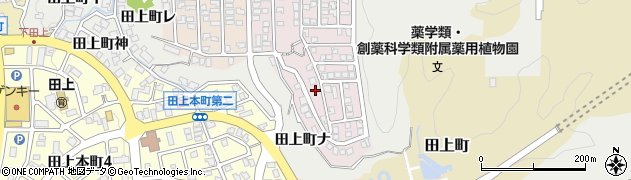 石川県金沢市田上新町416周辺の地図