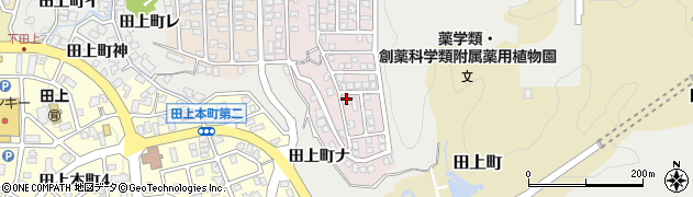 石川県金沢市田上新町396周辺の地図