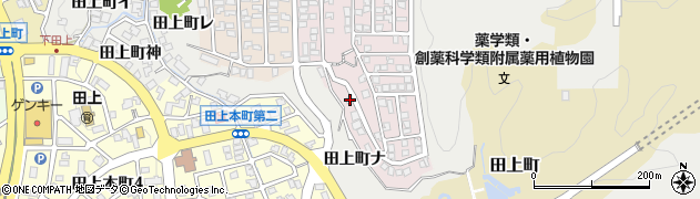 石川県金沢市田上新町430周辺の地図
