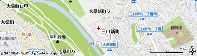 石川県金沢市大桑新町（子）周辺の地図