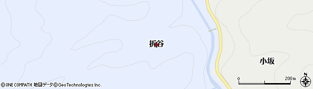 富山県富山市折谷周辺の地図