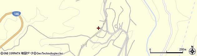 群馬県吾妻郡長野原町与喜屋1254周辺の地図