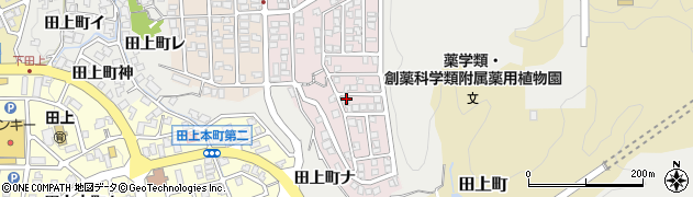 石川県金沢市田上新町375周辺の地図