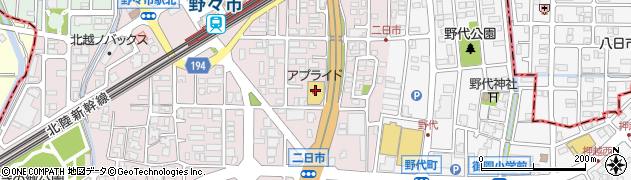 アプライド金沢店周辺の地図
