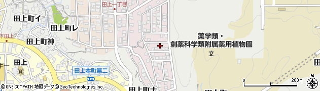 石川県金沢市田上新町361周辺の地図