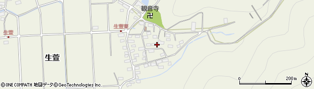 長野県千曲市生萱730周辺の地図