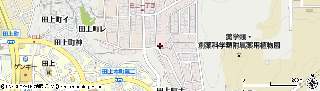 石川県金沢市田上新町21周辺の地図