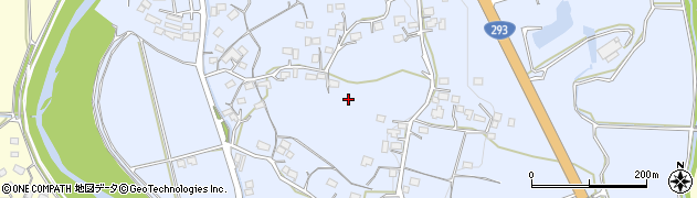 茨城県常陸太田市幡町周辺の地図
