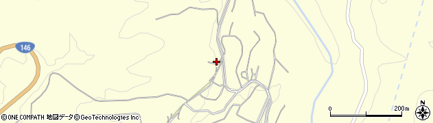 群馬県吾妻郡長野原町与喜屋1267周辺の地図