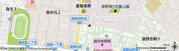 西田兼武事務所周辺の地図