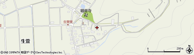 長野県千曲市生萱737周辺の地図