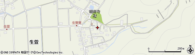 長野県千曲市生萱729周辺の地図