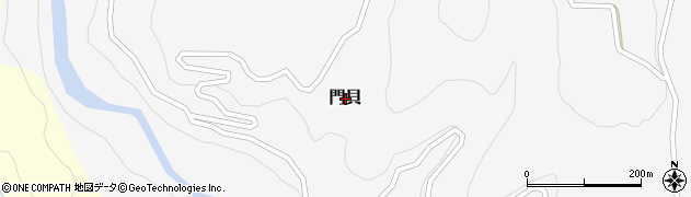 群馬県嬬恋村（吾妻郡）門貝周辺の地図