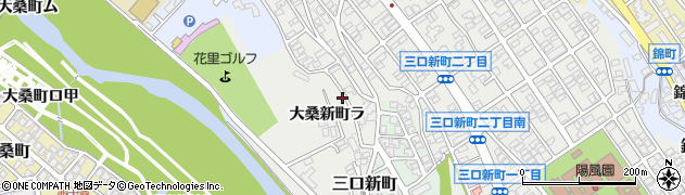 石川県金沢市大桑新町（上葭島欠）周辺の地図