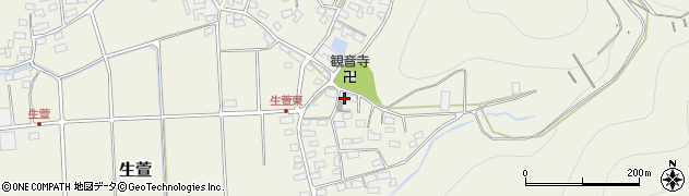 長野県千曲市生萱727周辺の地図