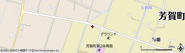 栃木県芳賀郡芳賀町与能847周辺の地図