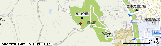 茨城県常陸太田市新宿町1452周辺の地図