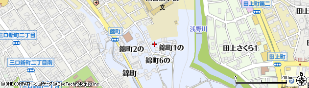 石川県金沢市錦町６の45周辺の地図