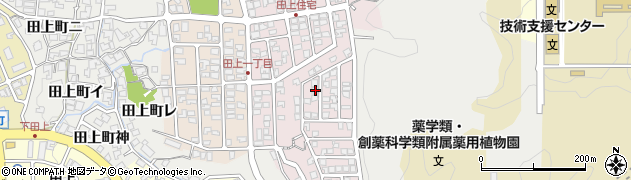 石川県金沢市田上新町210周辺の地図