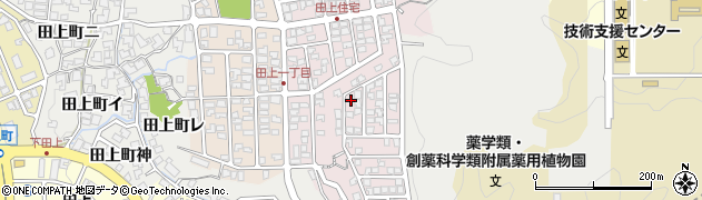 石川県金沢市田上新町212周辺の地図